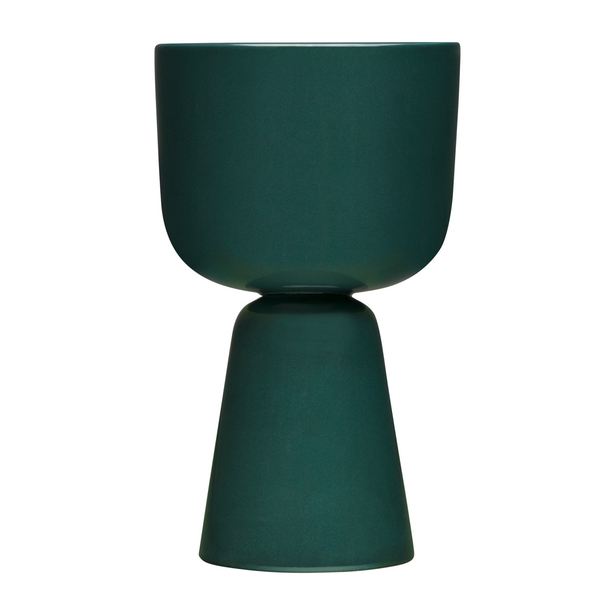 1051522 Nappula plant pot 260x155mm dark green 